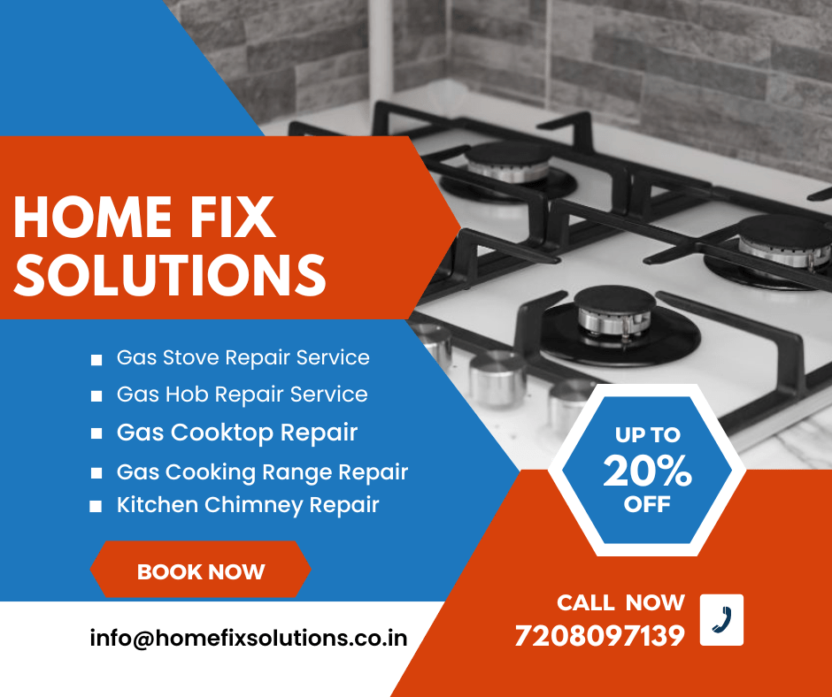At Home Fix Solutions, we specialize in reliable and professional repair services for all types of gas stoves, hobs, cooktops, and cooking ranges across Bengaluru.
